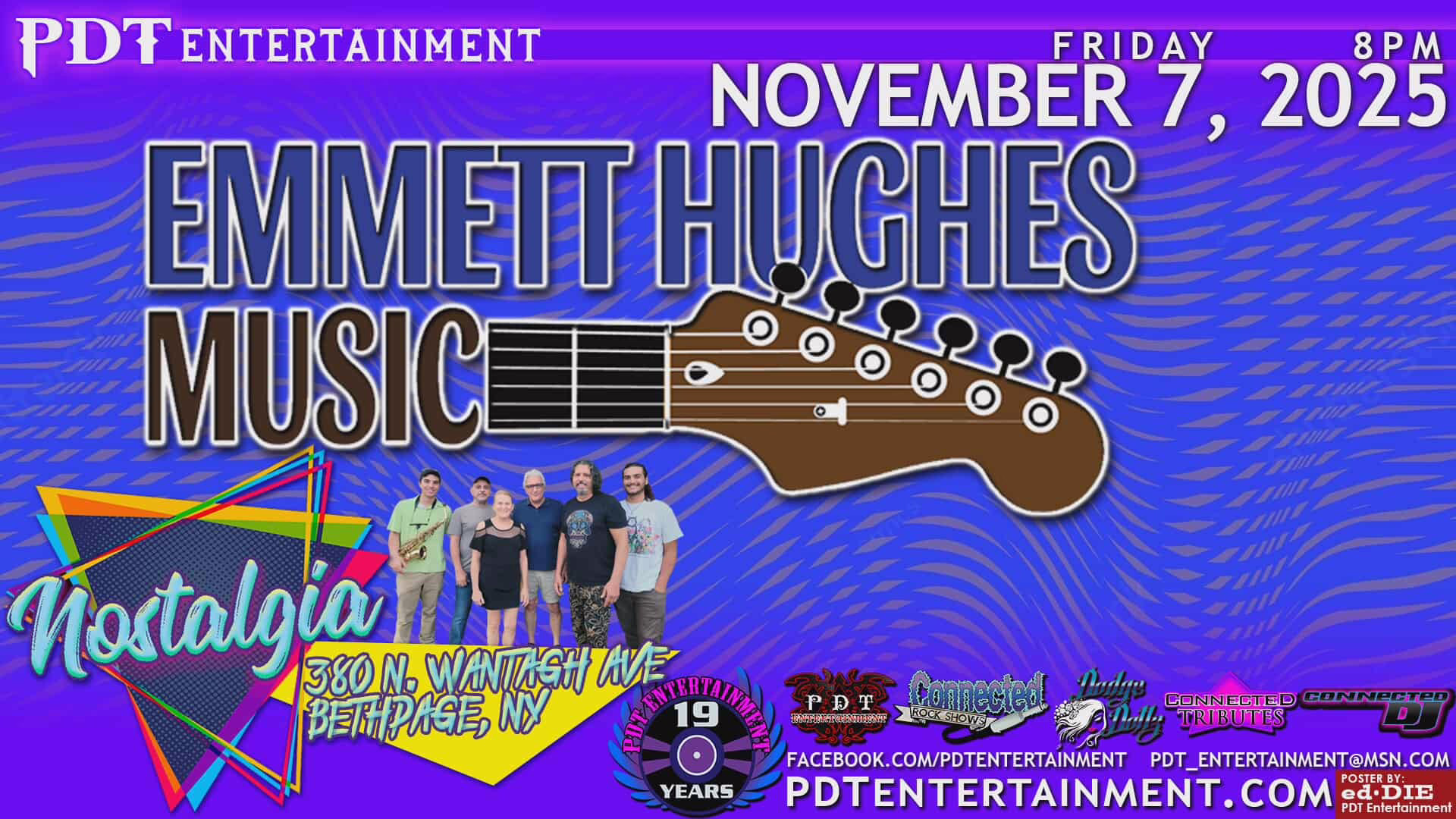 PDT Entertainment Presents: Emmett Hughes