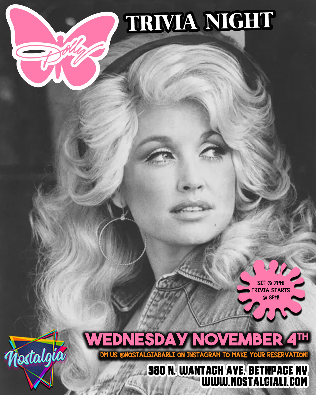 Dolly Parton Trivia Night